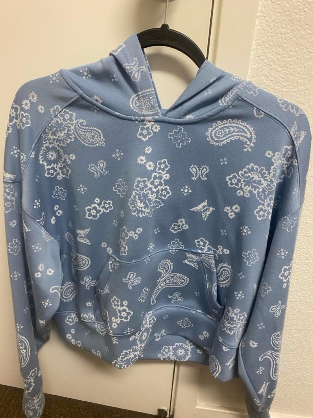 Arizona Jean Company Light Blue Paisley Hoodie